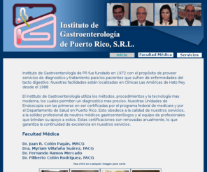 institutodegastroenterologiadepr.com: Instituto de Gastroenterología de PR
Instituto de Gastroenterología de PR