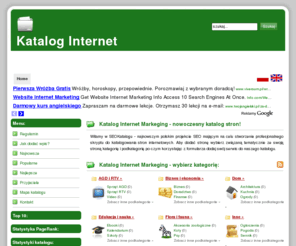 katalog.im: Katalog Internet Marketing - Katalog.IM
Katalog.IM - Katalog Internet Marketing - starannie moderowany, wartościowy katalog stron, serwisów i portali internetowych.