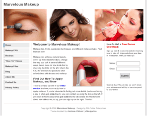 marvelousmakeup.com: Marvelous Makeup | Marvelous Makeup Tips and Tricks
Marvelous Makeup: Tricks and tips you never knew about... until now