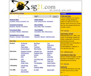 sg21.com: Singapore 21 Directory Listing
Singapore Directory Listing