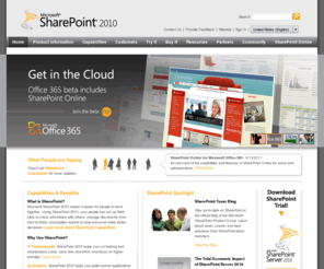 share-point.org: Collaboration Software for the Enterprise - SharePoint 2010
SharePoint collaboration software helps simplify business intelligence, content management, search, and sharing for intranet and internet sites.