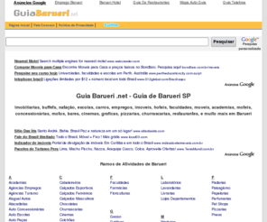 guiabarueri.net: Guia Barueri .net - Guia de Barueri SP
Guia de Barueri, Alphaville e Tamboré. Comercio em Barueri. Bairros de Barueri. Imoveis em Barueri. Buffets em Barueri. Escolas em Barueri. Faculdades em Barueri. Academias em Barueri. Mapa de Barueri. Hoteis em Barueri.