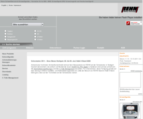 rehm-schweisstechnik.com: REHM Schweitechnik, Mig Mag, Impulsschweien, Wig, Elektrodenschweien, Plasmaschneiden: Start
Rehm Schweitechnik - Schweigerte vom Fachmann fr den Fachmann. Wir entwickeln und fertigen technisch fhrende MIG/MAG, WIG und Inverter-Schweigerte sowie Plasmaschneidgerte seit 30 Jahren.