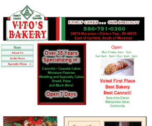 vitosbakery.net: Vito's Bakery
