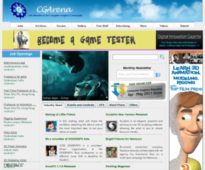 cgarena.com: CGArena - Animation and Graphics Community for Digital Artists
Animation Portal for digital artists where you can read the tutorials, create portfolio, buy products, find animation jobs and much more