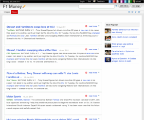 f1money.com: F1 Money
F1 Money on WN Network delivers the latest Videos and Editable pages for News & Events, including Entertainment, Music, Sports, Science and more, Sign up and share your playlists.