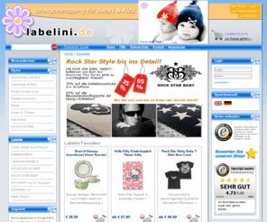 labelini.de: LABELINI Onlineshop • Babymode Babykleidung Strampler Schnuller Babyflaschen Rock Star Baby
Babykleidung Rock Star Baby, kinderteppich, spielteppich, Babymode, Strampler, Baby T-shirts, Babyflaschen, Babymützen, Babyausstattung, Baby Banz