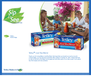 tetleysipandseeguarantee.com: Tetley Sip & See Guarantee
