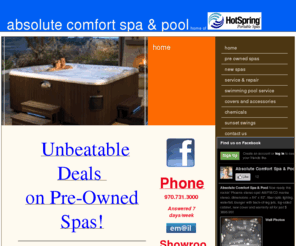 absolutecomfortspas.com: Home Page
Home Page