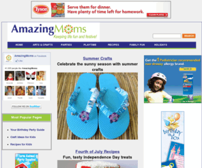amazingmoms.com: Birthday Parties for Kids-Family FunEasy Kids Christmas Crafts-Holiday Ideas, Princess and the Frog birthday party-Amazingmoms.com
Best birthday parties for kids, easy kids craft ideas, family fun, holiday ideas, Christmas ideas, kids recipes, from real Amazing Moms. Featured party guide includes Disney's the Princess and the Frog movie theme