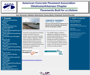 concreteroads.org: American Concrete Pavement Association
