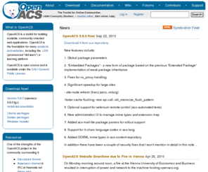 openacs.org: OpenACS Home
