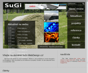 sugi-webdesign.cz: |SuGi - WebDesign.cz|
SuGi-WebDesign - Suchan Martin.