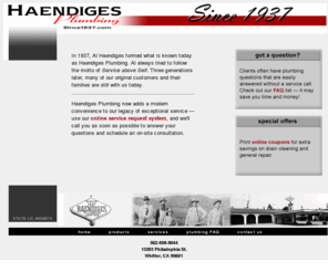 uptowndesigncenter.com: Haendiges Plumbing
Haendiges Plumbing of Whittier, CA: A Legacy of Service