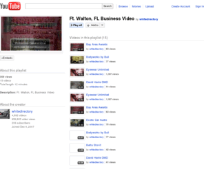 videofortwaltonbeach.com: YouTube
      - Broadcast Yourself.
Share your videos with friends, family, and the world