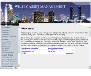 wilseyassetmanagement.com: Wilsey Asset Management
Comprehensive Financial Planning and Investment Services Site