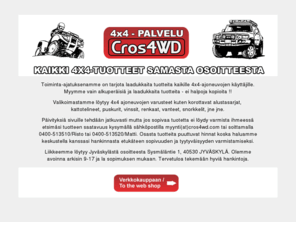 cros4wd.com: 4x4-palvelu Cros4wd.com
