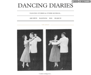 dancingdiaries.com: Dancing Diaries
Dancing stories & other Musings...