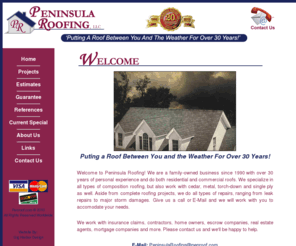 peninsula-roofing.com: Peninsula Roofing Serving Gig Harbor, Pierce and Kitsap counties - Welcome
Peninsula Roofing is your premier roofer serving Gig Harbor, Pierce and Kitsap counties.