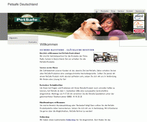 petsafe-deutschland.de: Willkommen
Informationsseite Radio Systems Produkte