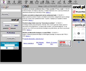 siedziba.pl: Portal
Najlepsza strona startowa: Portale, Zakupy, Kontakt, SMS, Komputer, Informacje, Wiedza, Prasa, Biznes, Rozk?ady jazdy, Pogoda, Wypoczynek, Kino, Telewizja, Muzyka