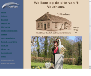 veurhuus.com: 't Veurhuus kunstpagina. Kunstgallerie Annette Kiewiet, spaans aardewerk, workshop beeldhouwen, annette kiewiet te vledder, mexicaanse sieraden
Beeldhouwboetiek 't Veurhuus Vledder