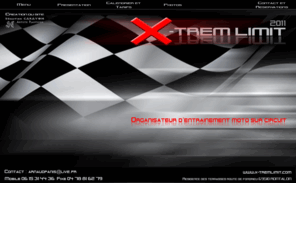 x-tremlimit.com: X-tremlimit Loading
N°1 de L'ENTRAINEMENT MOTO. .