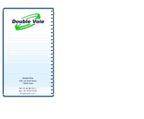 doublevoie.fr: ..: Double Voie : formation, conseil, coaching en communication, gestion du stress et formation de formateurs
Double Voie, organisme de formation et de conseil