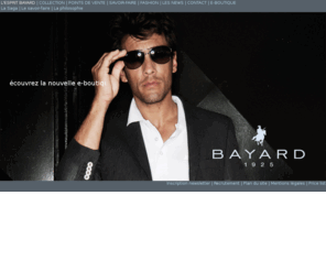 bayard-homme.net: Bayard vetements homme: costumes, chemises, pantalons, vestes
Bayard vous propose des vetements pour hommes, costumes, chemises, pantalons, vestes, polos, pulls, chaussettes et cravates