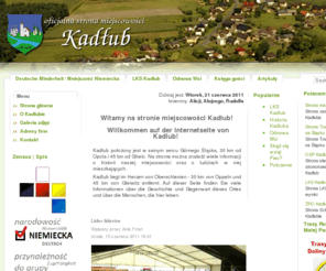 kadlub.com: Kadłub - oficjalna strona miejscowości
Oficjalna strona miejscowości Kadłub. Historia, galeria, adresy firm.