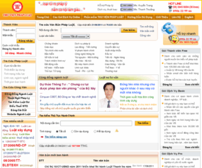 thuvienluatphap.com: Thư Viện Pháp Luật - Tra cứu văn bản pháp luật Việt Nam
Là trang web hàng đầu về văn bản pháp luật Việt Nam, Thư Viện Pháp Luật cung cấp cơ sở dữ liệu pháp luật, tra cứu luật pháp Việt Nam