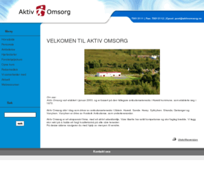 aktivomsorg.net: Aktiv Omsorg - VELKOMEN TIL AKTIV OMSORG
