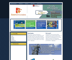 clustercommunications.com: .:: Cluster Communications ::.
Cluster delivers ultra-convenient wireless installations with unmatched professionalism.