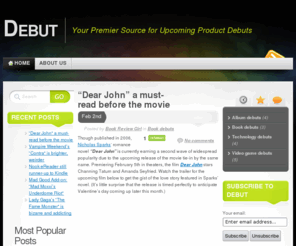 debut.com: Debut
Debut: Your Premier Source for Upcoming Product Debuts