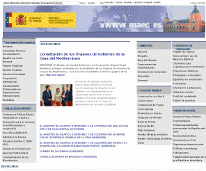 maec.es: 
	Ministerio de Asuntos Exteriores y de Cooperación | Gobierno de España

Página Web Oficial del Ministerio de Asuntos Exteriores y Cooperación
