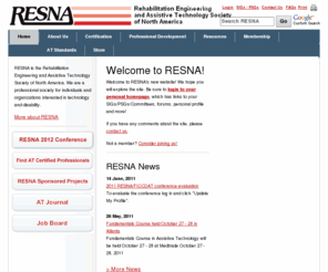 resna.org: RESNA Home | RESNA
