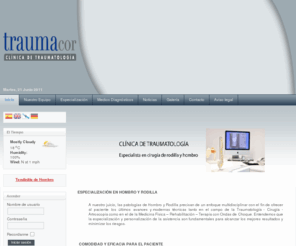 traumacor.com: Traumacor
Clinica de traumatología y Rehabilitación