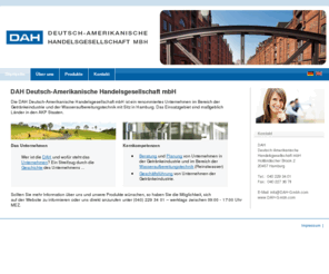 brauhaase.com: DAH Deutsch-Amerikanische Handelsgesellschaft mbH
Die DAH Deutsch-Amerikanische Handelsgesellschaft mbH ist ein renommiertes Unternehmen im Bereich der Getränkeindustrie und der Wasseraufbereitungstechnik mit Sitz in Hamburg.