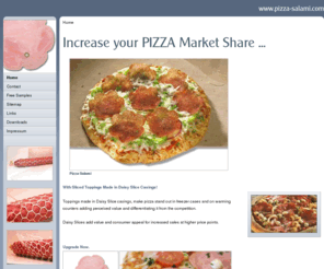 pizza-salami.com: Increase your PIZZA Market Share ...
Pizza Toppings