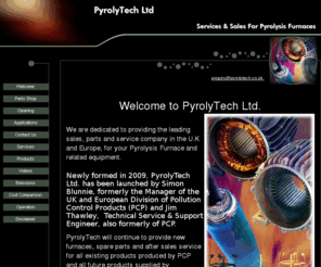 pyrolytech.co.uk: Welcome
Welcome