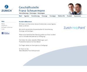 vorsorgelotse.com: Herzlich willkommen!
Generalagentur Scheuermann | Versicherung - Vorsorge - Vermögen in Riedenheim. Ihr Vorsorgelotse. Ihr Partner für CityEL Versicherung, E-mobil Versicherung,