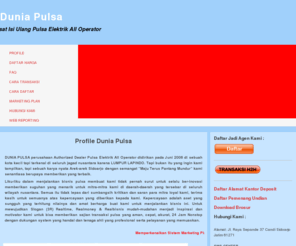 dunia-pulsa.com: Selamat Datang di Dunia Pulsa..............
Free Css Template