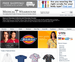 medicalwearhouse.com: Cherokee Uniforms - Buy Cherokee Scrubs, Workwear & Dickies
Buy Cherokee uniforms, Cherokee scrubs, Dickies Scrubs, Workwear Scrubs and footwear at the best prices. Real-time inventory, all products on our site are ready to ship!