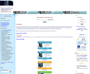 cornernet.net: CornerNET Web Hosting
Affordable Web Hosting for WordPress, Joombla, CubeCart, osCommerce, Zen Cart, over 4500 free web site templates, SiteStudio, SiteBuilder, Cheap Domain Names, Video Tutorials