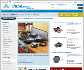 simplypans.com: Pans.com: Shop Pans, Cookware and Cookware Sets
Pan: Pans.com is a premier online retailer for pans, cookware, cookware sets and bakeware. We offer a large selection of pans, cookware, cookware sets and bakeware which you can browse 24/7.