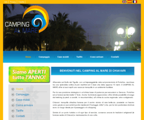 campingalmare.com: Vacanze in Campeggio a Chiavari - Camping al Mare
