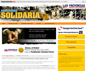 comunidad-solidaria.com: Comunidad Solidaria : Anantapur - Ciudad del Infinito - Las Provincias Multimedia
Meses después de la muerte de Vicente Ferrer, la Fundación que lleva su nombre continúa con el trabajo que arrancó hace cuarenta años en Anantapur y que ahora se extiende a otros distritos del estado indio de Andra Pradesh. Un equipo de LAS PROVINCIAS TV viajó hasta la India para comprobrar la labor que allí se desarrolla.