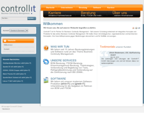 controll-it.com: Willkommen
Homepage der Controll-IT GmbH, dem führenden BCM-Anbieter in Deutschland.