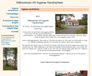 ingaras.se: Ingras Krokstrand - Första sidan
Välkommen till Ingaras vandrarhem i Krokstrand