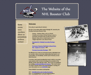 nhlboosterclub.org: NHL Booster Club
Our Mission is to create an environment where individuals from our member clubs can develop relationships that improve our communities, our friendships, and the sport of hockey across North America.